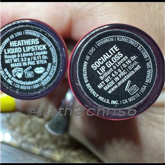 Anastasia liquid lipstick in Heathers and Lipgloss in Socialite Duo (new) - Picture 3 of 10